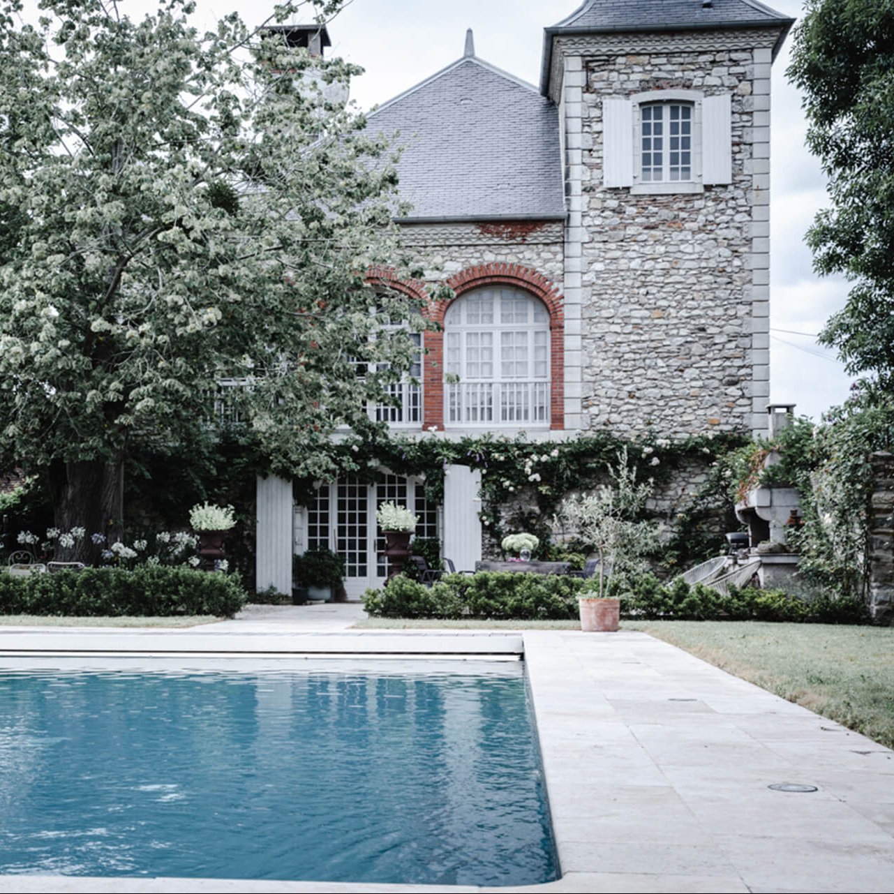 Ein schloss in Frankreich