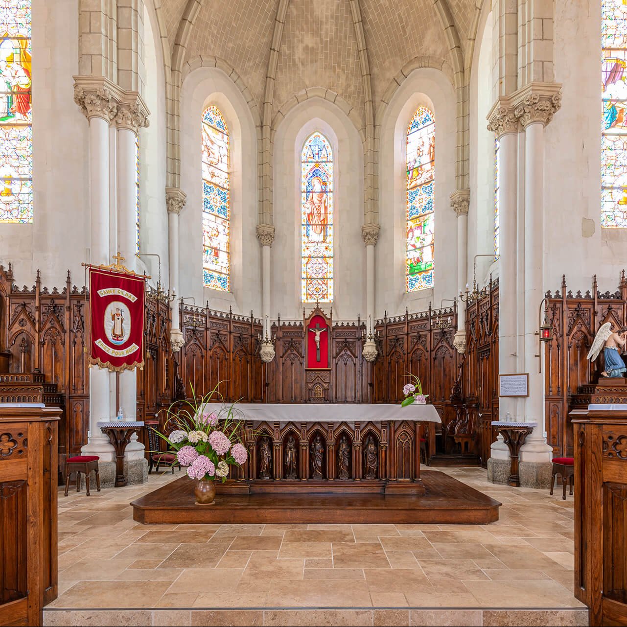 Neugotische Kirche, 19. JH.